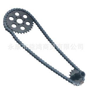 150CC无级变速沙滩车卡丁车摩托改装 无倒档530大牙盘链轮齿轮链条