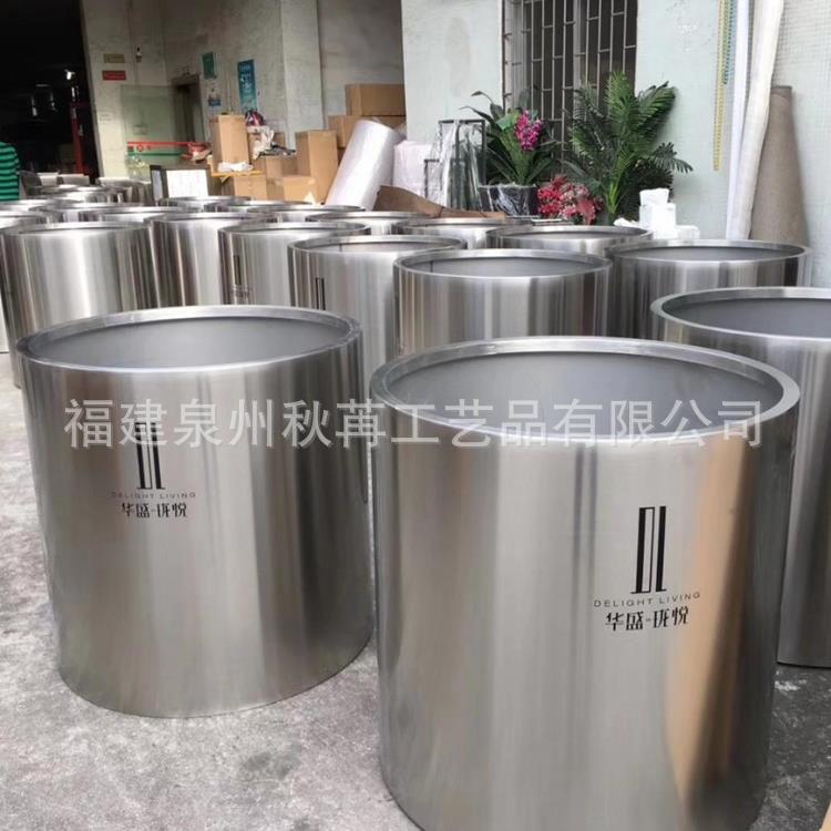 户外不锈钢花箱商业广场园林景观房地产树池售楼部花钵市容花箱