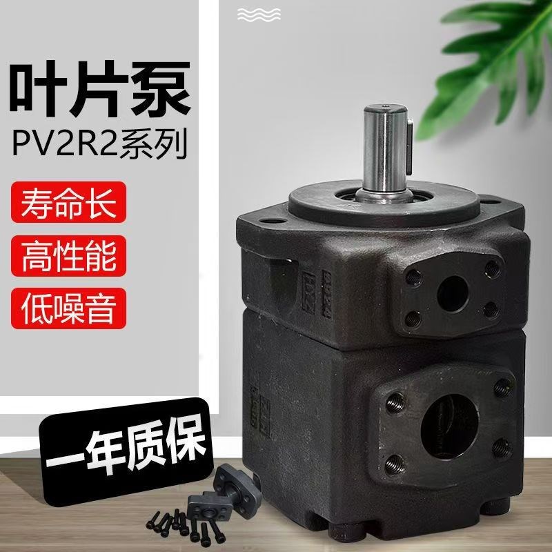 PV2R1叶片泵 PV2R1-19液压泵总成 PV2R1-23/PV2R1-12-F-R 大轴 19