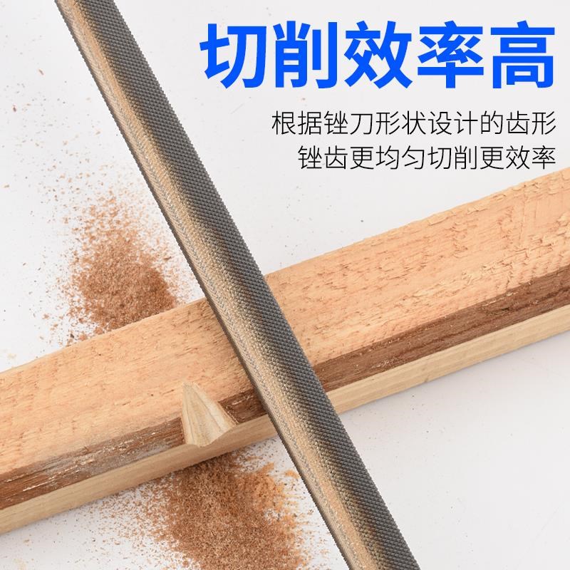 德国锉刀打磨工具挫刀三角锉钢锉半圆挫圆锉钢锉刀小型平锉刀搓刀