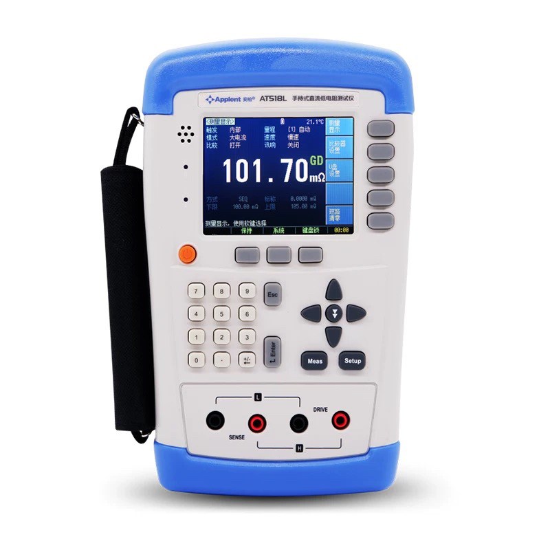 安柏AT516L/AT2511/515/512直流低电阻测试仪高精度AT518/AT518L