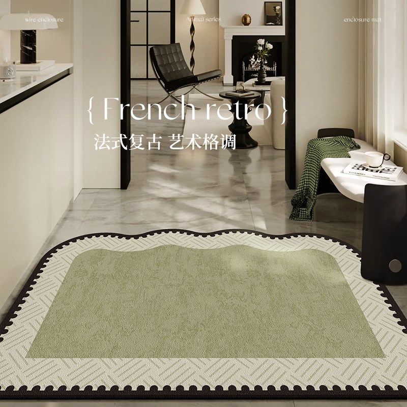 德国入户门e地垫2025新款门口进门垫子玄关耐脏法式中古风免洗地