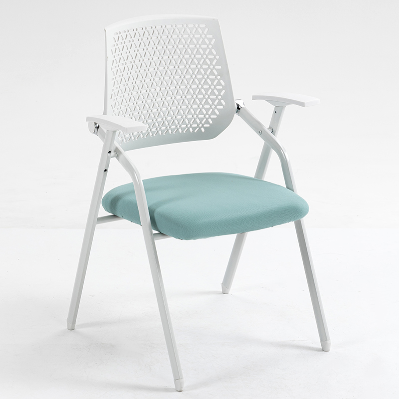 折叠培训椅带写字板会议椅带小桌板高档一体开会椅办X公室培训桌