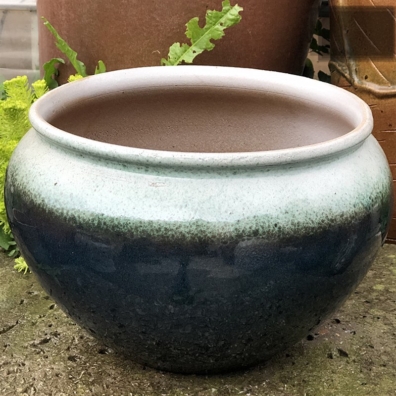 手工陶罐花盆g大号切口紫砂土陶盆粗陶绿萝盆大口盆景盆多肉花盆