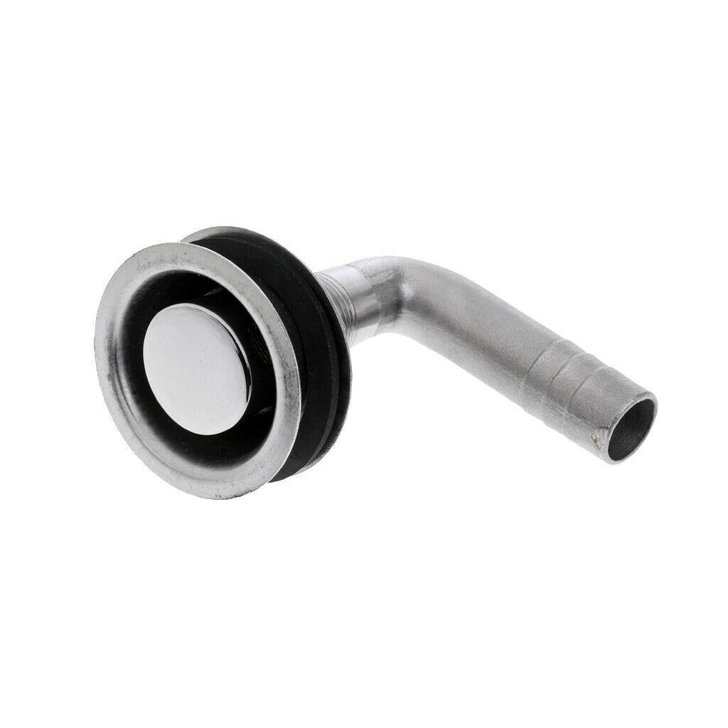 艾硕/ISURE 3/4寸不锈钢细弯管透气口 船用游艇用五金配件