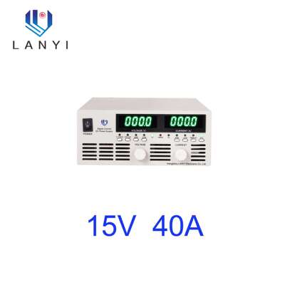 蓝仪DCPS0613程控稳压恒流电源15V 40A 600W高精度数控直流电源