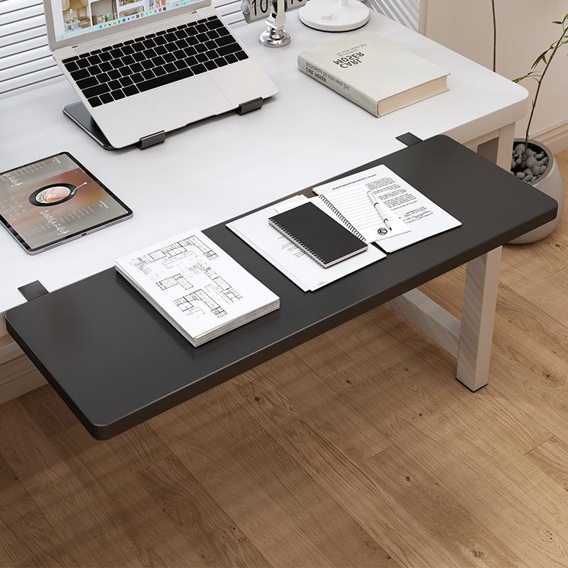 桌面延长板免打孔桌面扩展台桌子延伸加长板托架可折叠板键盘支架