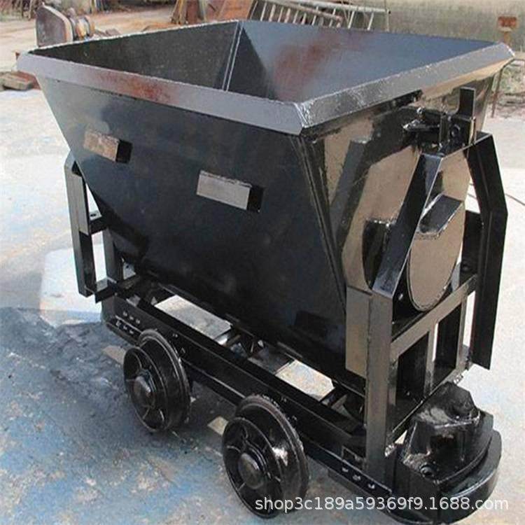 曲轨侧卸式斗式车翻斗式矿车 坚固耐用翻斗矿用运输车