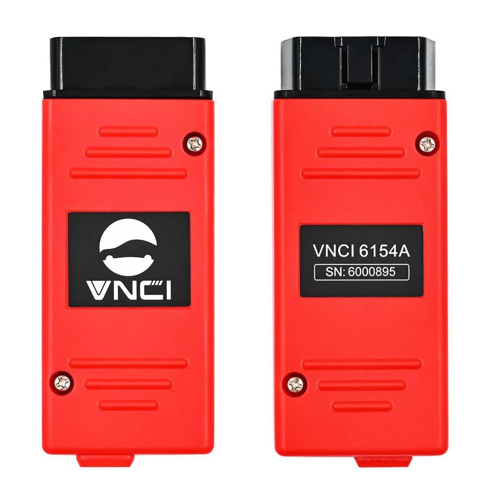 VNCI 6154A 支持CAN FD DOIP协议 在线升级 OBD2诊断检测工具