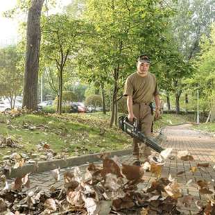 东脉58V充电式 吹叶机大功率吹风机工业鼓风机无线吹尘机TPBL5805