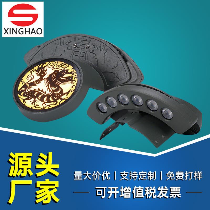 led瓦楞灯古建筑工程户外防水景观灯凉亭屋顶亮化月牙灯工厂直供