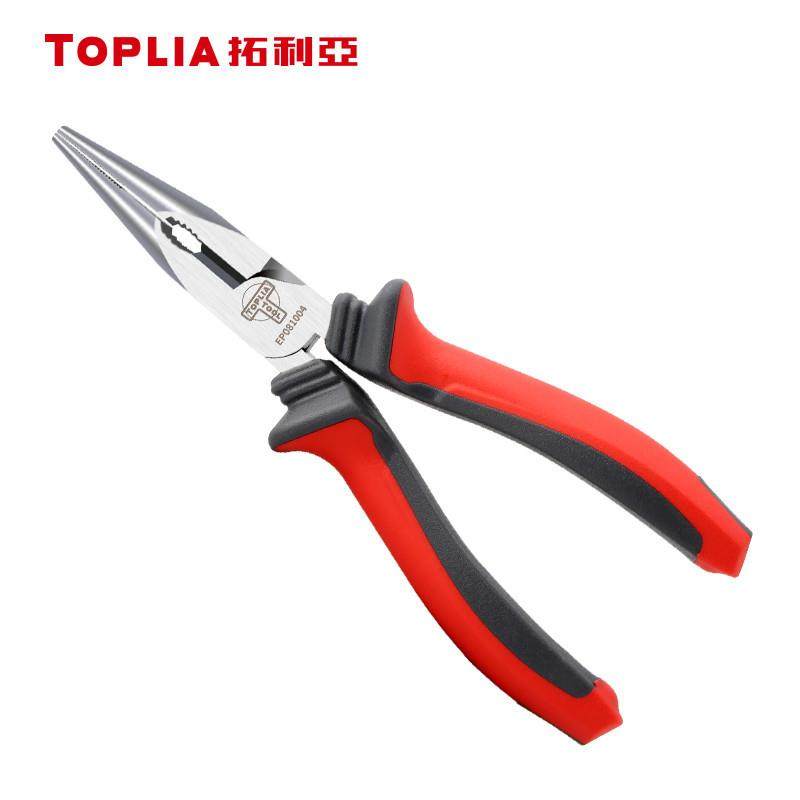 拓利亚（TOPLIA）EP081004 德式省力尖嘴钳6英寸 多功能尖头钳子