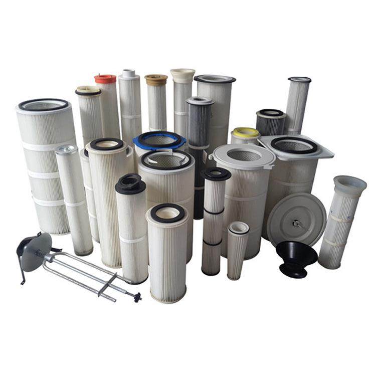 钢厂改造替代布袋除尘滤筒2米 2.4米 3米3.3米褶皱式除尘滤芯厂家