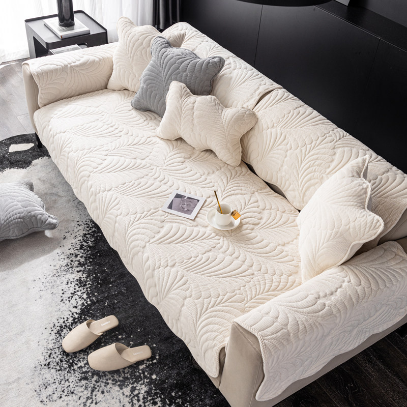 沙发垫四季通用防滑皮坐垫子三座一贵E妃套罩2023年新款盖布靠背