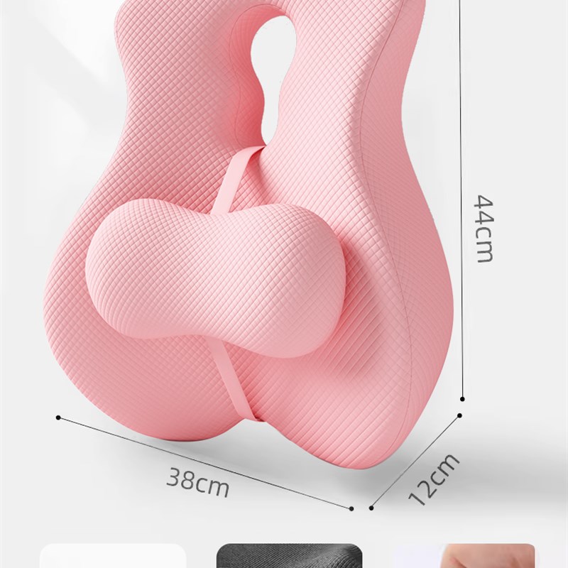 靠垫办公室座椅子靠枕护腰靠背垫车E用腰垫孕妇腰托腰枕久坐神器