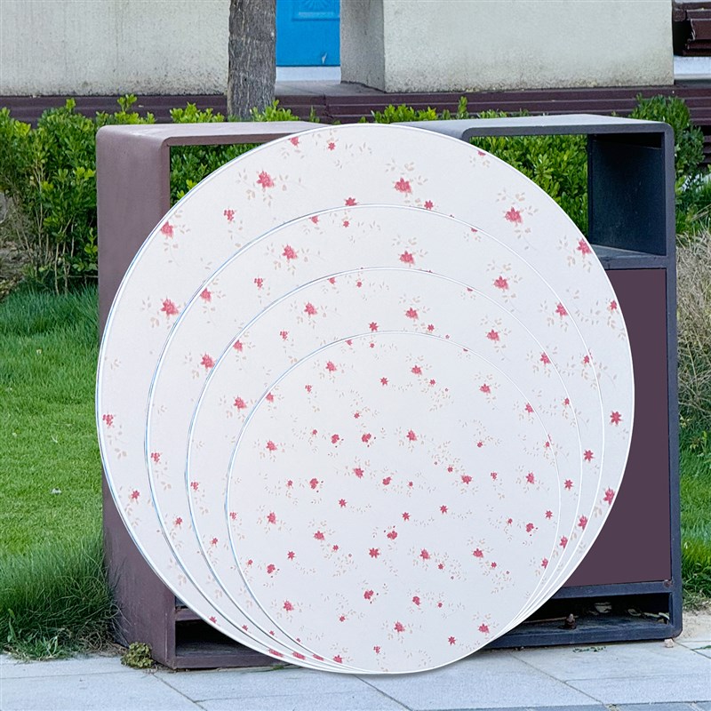 圆形桌面 圆桌面板  圆桌子面 圆桌板 圆型S木板面  小桌板