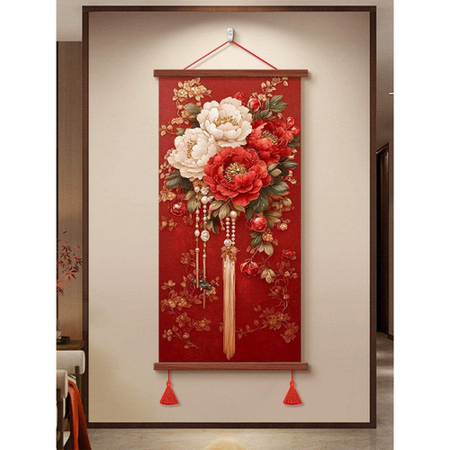 花开富贵装饰画2026新款牡