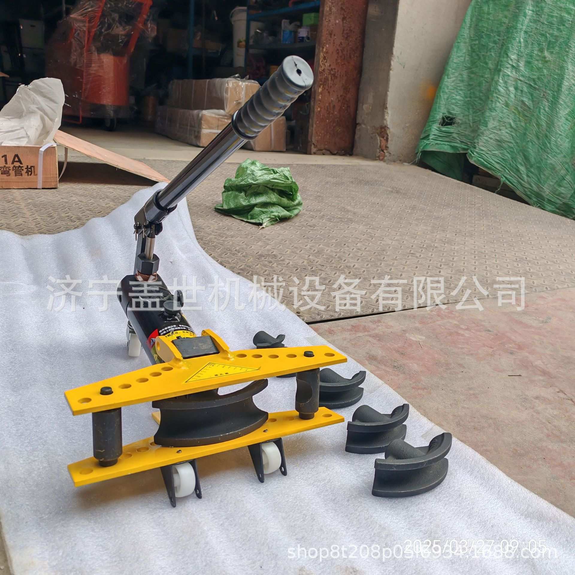 弯管器SWG-1234液压弯管机钢管镀锌管折弯器工具手动折弯机