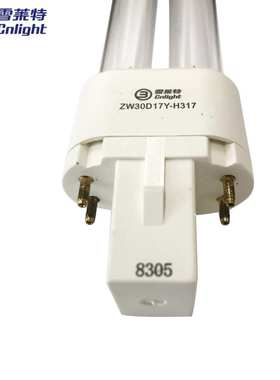 雪莱特高臭氧紫外线灯管ZW30D17Y-H317 消毒机灯管30W紫外线灯