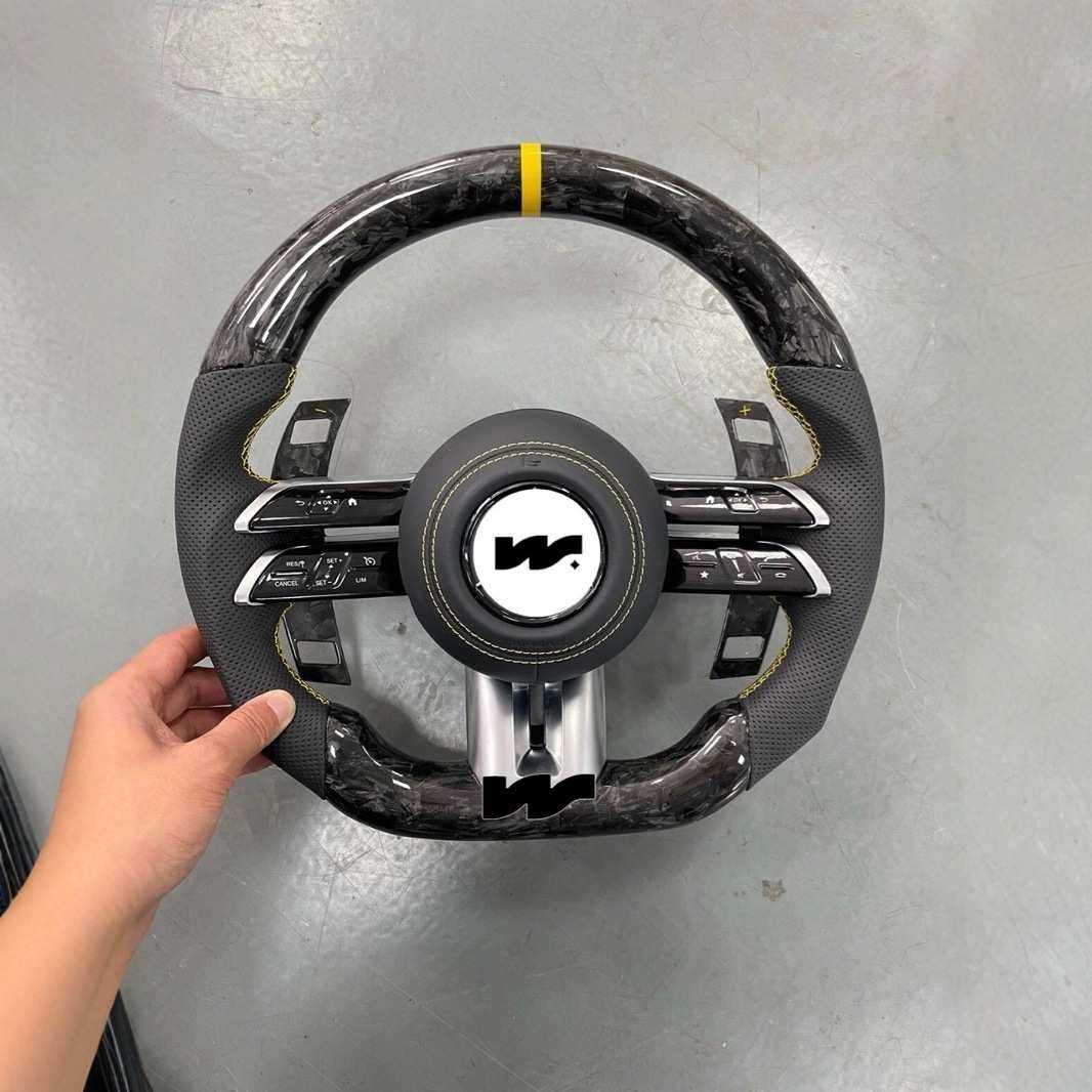 适用梅赛德斯奔驰老款改新款ABCES级GLE GL amg couple蜻蜓方向盘