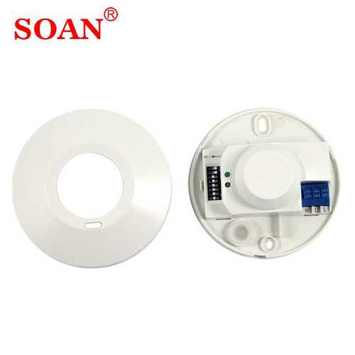 SOAN索安微波感应开关雷达感应器人体微波感应开关220V