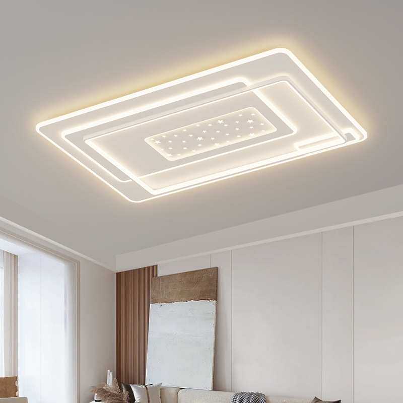 极简客厅灯2023年新款大厅主灯 现代简约大气led卧室房间智能灯具