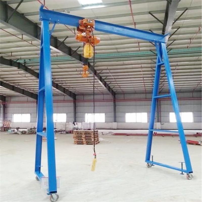 供应惠州惠城小型龙门架 带手动葫芦龙门架 简易龙门架价格优