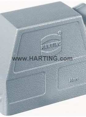 09300100543原装德国 HARTING HAN 10B上壳 Pg29侧出线 单固定杆