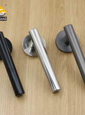 锌合金门锁SG-L-S-F0904把手门锁万科室内门门锁房门锁太空铝门锁