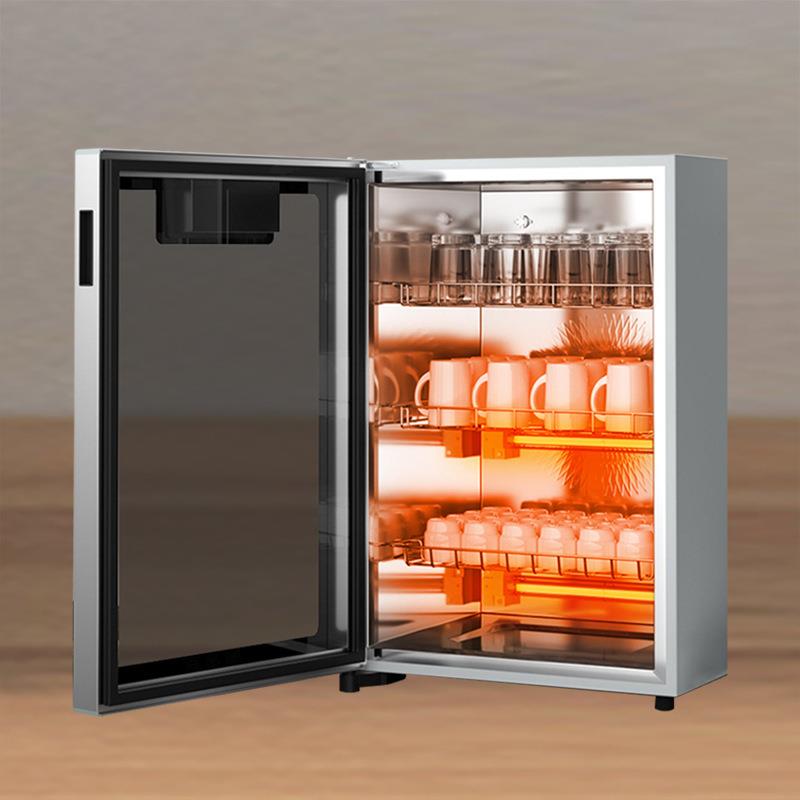 茶杯消毒柜台式办公室茶具专用机家用小型消毒碗柜高温烘干免沥水