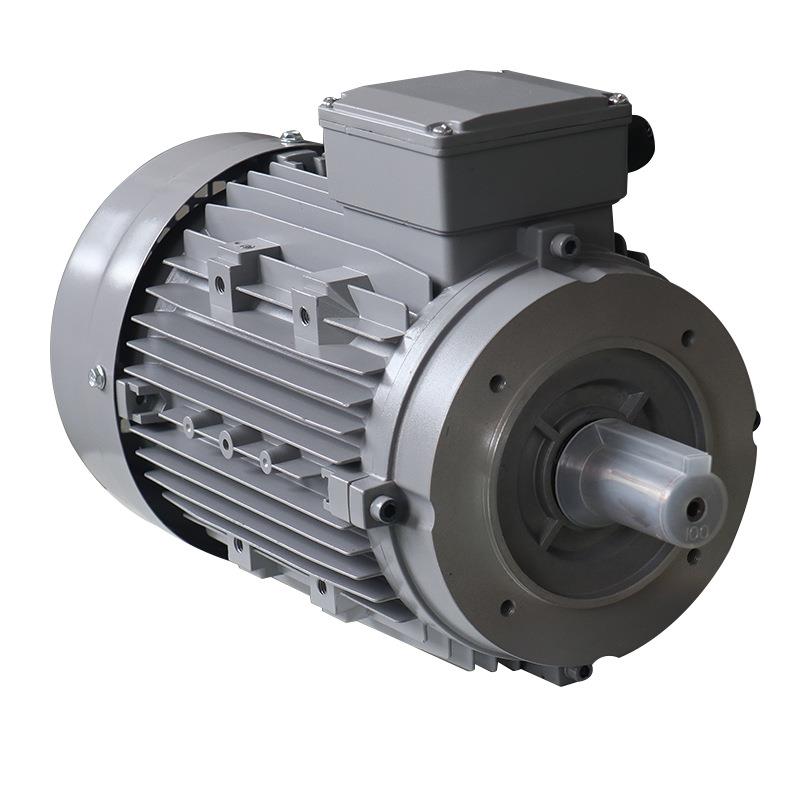 厂家直供三相异步电机MS132S-6铝壳3kw立式铜线空压机矿山设备