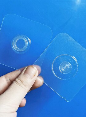 强力粘胶卡扣挂钩壁挂墙上置物架贴片厨房浴室外凸免打孔无痕粘钩