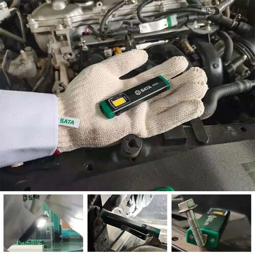 AE5923强磁迷你工作灯汽修维修LED灯充电强光手电筒