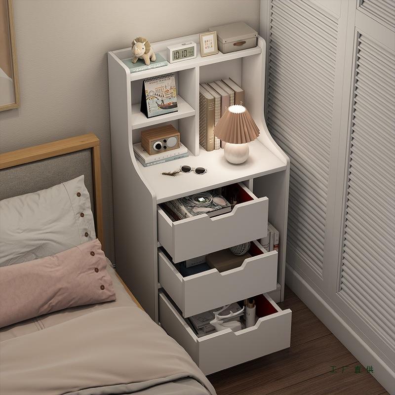 床头柜简约现代简易卧室小型床头置物架落地家用收纳小柜子储物柜