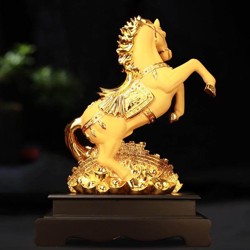 树脂工艺品马摆件创意中式立式战马家居客厅电视柜办公室装饰摆设,鲜花速递/花卉仿真/绿植园艺,其它园艺用品,淘宝优惠券,粉丝福利购,淘宝优惠卷