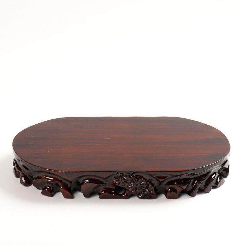 观赏石底座实木架子花盆摆件底托架根雕木质奇石头木托椭圆形底座,鲜花速递/花卉仿真/绿植园艺,其它园艺用品,淘宝优惠券,粉丝福利购,淘宝优惠卷