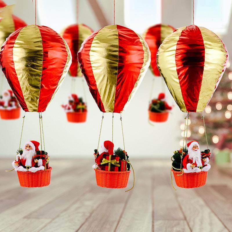 跨境圣诞装饰圣诞的饰品圣诞老人热气球吊顶圣诞商场酒店气氛饰品,鲜花速递/花卉仿真/绿植园艺,其它园艺用品,淘宝优惠券,粉丝福利购,淘宝优惠卷