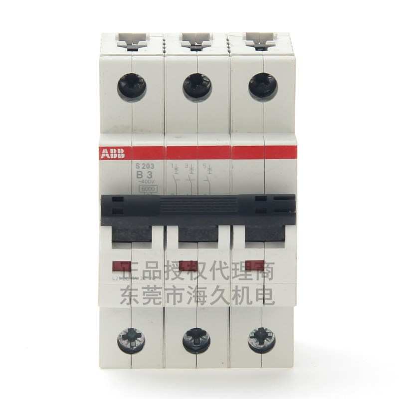 ABB低压开关S200系列交流断路器S203-D25;2CDS253001R0251