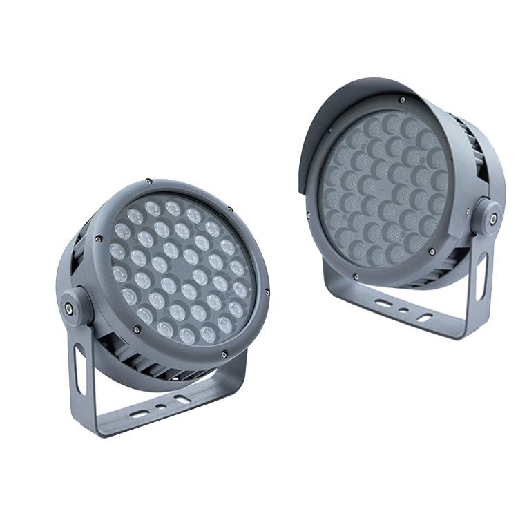 新LED36W户外投光灯外壳30303535户外射灯草坪灯外壳厂家压铸厚料