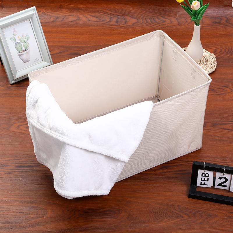 无盖收纳盒叠加卡扣直角储物筐支撑杆放置架空间利用神器整理衣物