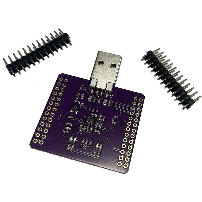 MCU-2232 FT2232HL USB 转UART/FIFO/SPI/I2C/JTAG/RS232模块