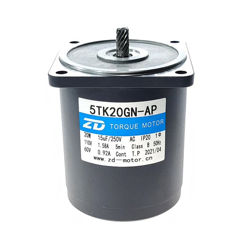 5TK20GN-AP-5GN100K 110V 20W力矩O电机单相电动机交流调速马达