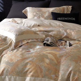 2025b年新款 轻奢高级感100S天丝四件套莱赛尔凉感被套高端床上用