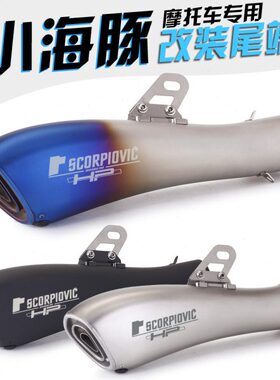 60式通用0无极通小海排气改装管 豚系列   追/赛2500直GSX尾30