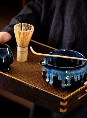 茶筅立创意陶瓷茶筅放置器宋代点茶工具茶事配件Matcha holder