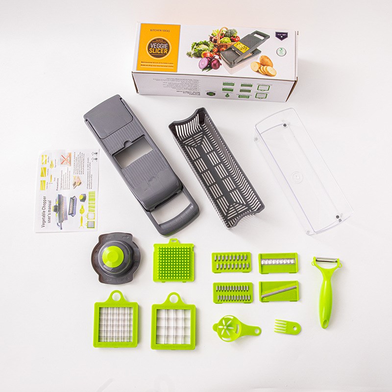 新款切菜器切片器沙拉o切菜器厨房多功能切菜器土豆刨丝器切菜神