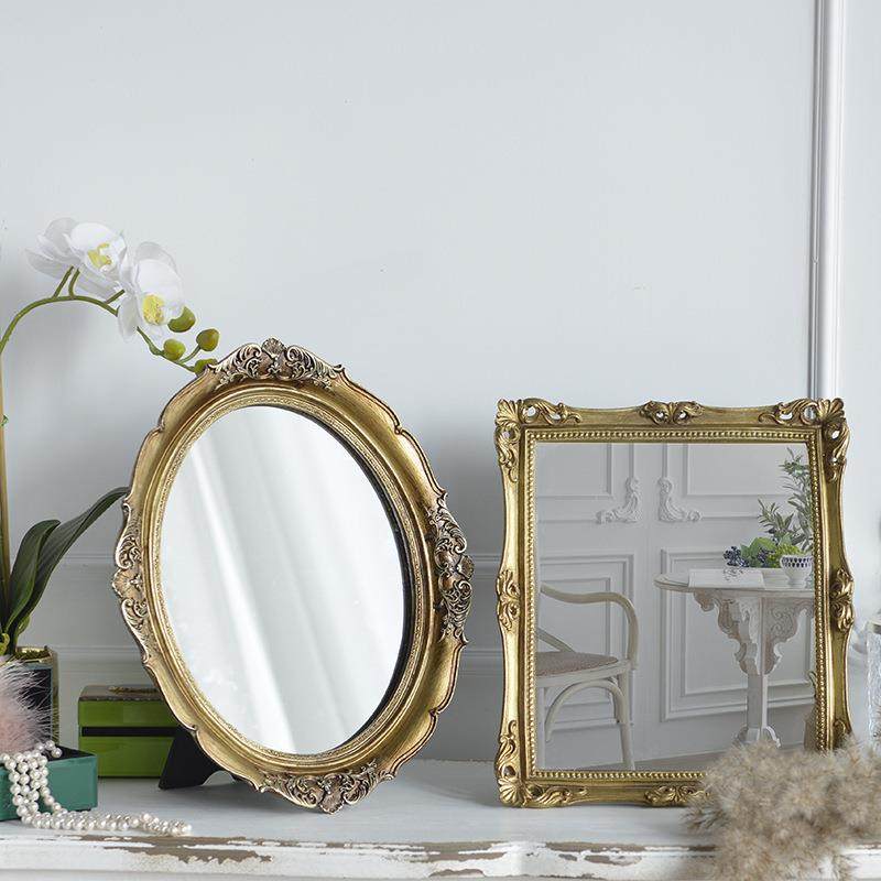 【折扣价】法式欧式复古镜子梳妆台化妆镜装饰壁挂相框挂墙摆件婚,鲜花速递/花卉仿真/绿植园艺,其它园艺用品,淘宝优惠券,粉丝福利购,淘宝优惠卷
