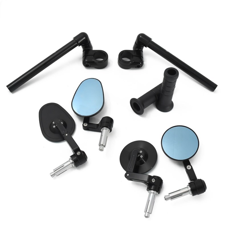 轻骑大韩骁胜GV300改装分离把分体车把手把镜手把套铝.合金方向把