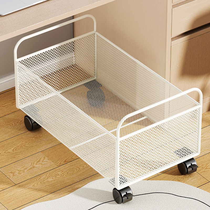 学生书本收纳箱i教室用装书箱子桌下书包收纳架桌面书箱放书收纳