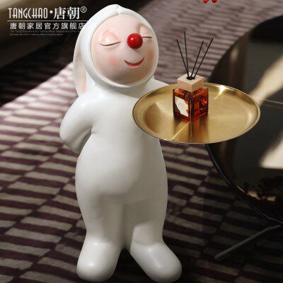 精灵兔大型落地摆件客厅创意迎宾家居装饰品玄关创意乔迁新居礼物